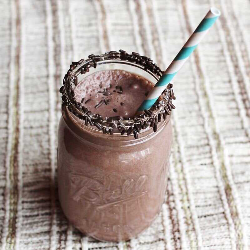 Devil's Food Cake Batter Milkshake