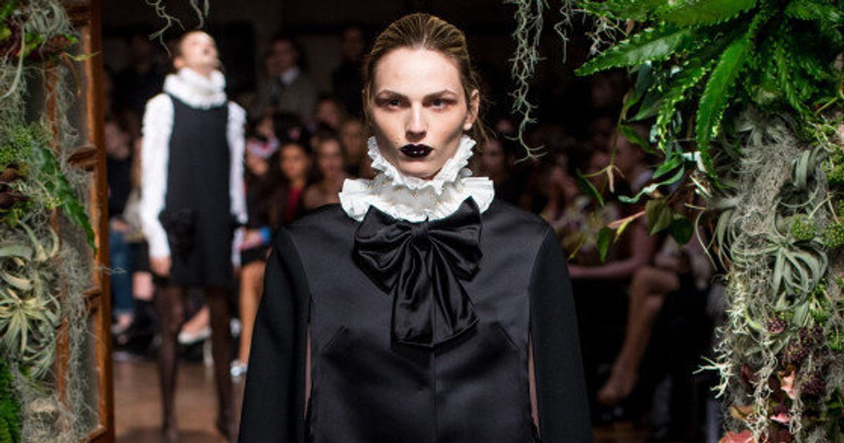 Andreja Pejic Makes Her Post-Transition Runway Debut At Giles ...