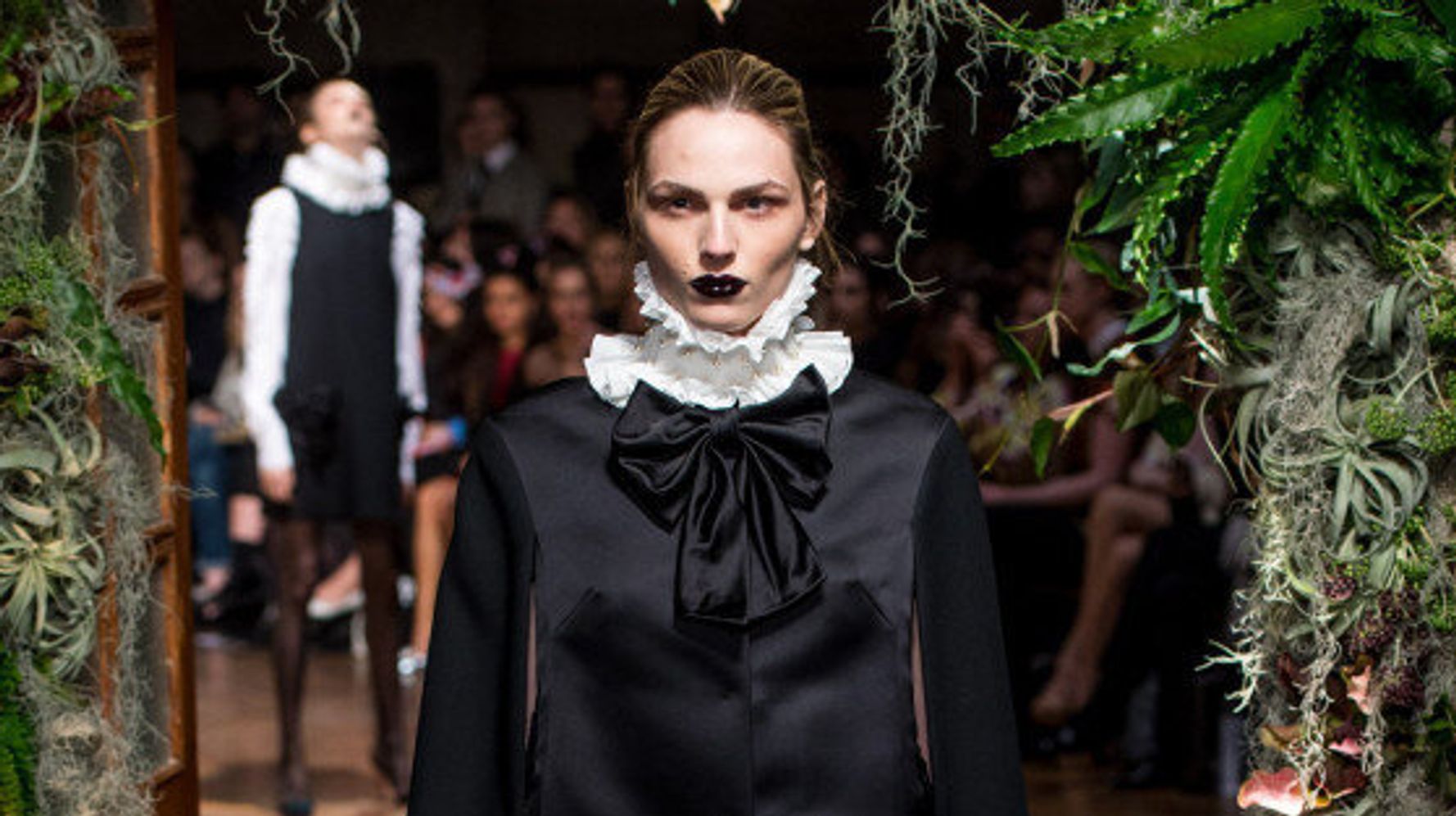 Andreja Pejic Makes Her Post-transition Runway Debut At Giles 