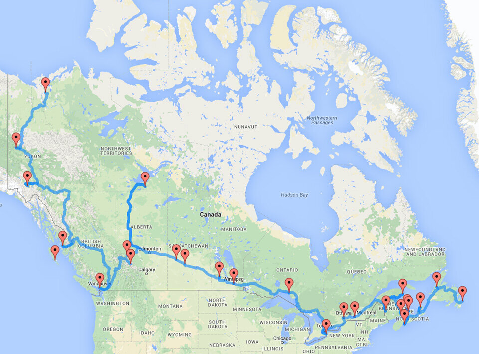 Road Map Of Canada Verjaardag Vrouw 2020   5cd5c5d61f000030009e628b 