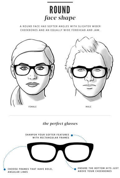 How To Choose Glasses For Your Face Shape | HuffPost Style