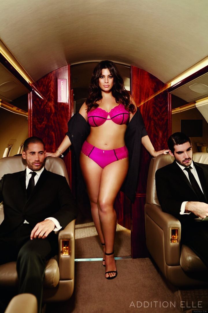 Ashley Graham's New Addition Elle Lingerie Campaign Is First-Class Sexy