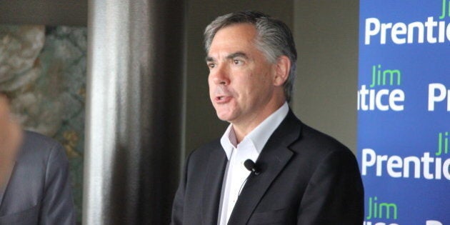 Jim Prentice, candidate for the leadership of the Progressive Conservative Association of Alberta (on June 3, 2014)