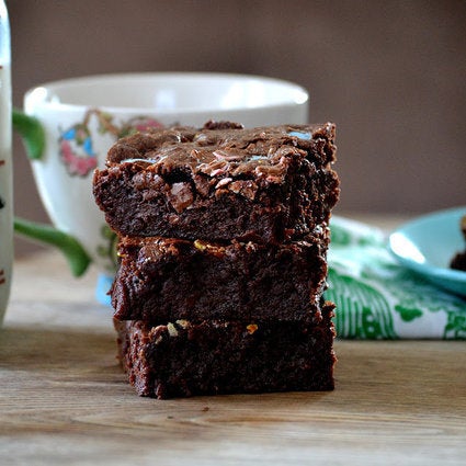 Milk Chocolate Cadbury Mini Egg Brownies