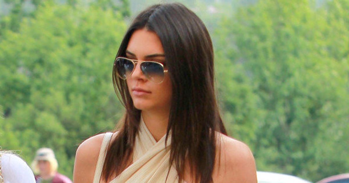 Kendall Jenner Wears A Crop Top To Church For Easter Celebrations Huffpost Style 