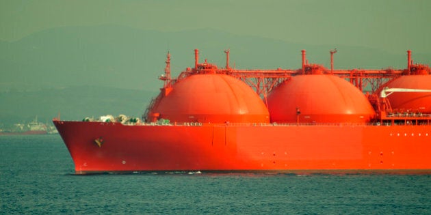 Oil and gas industry - liquefied natural gas tanker LNG