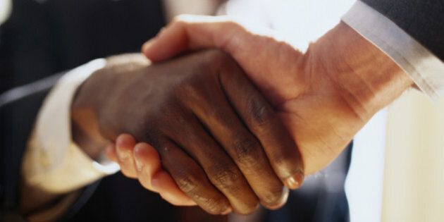 Handshake Between Businessmen