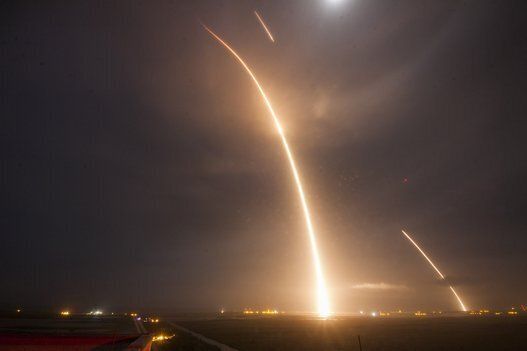 FLORIDA, USA - DECEMBER 21: SpaceX successfully lands its first reusable rocket