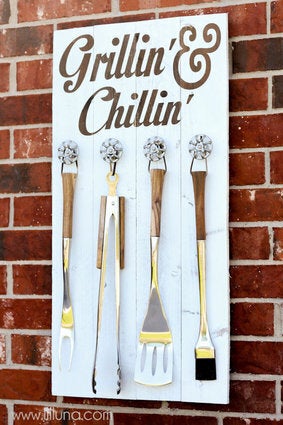 Grill Tool Holder