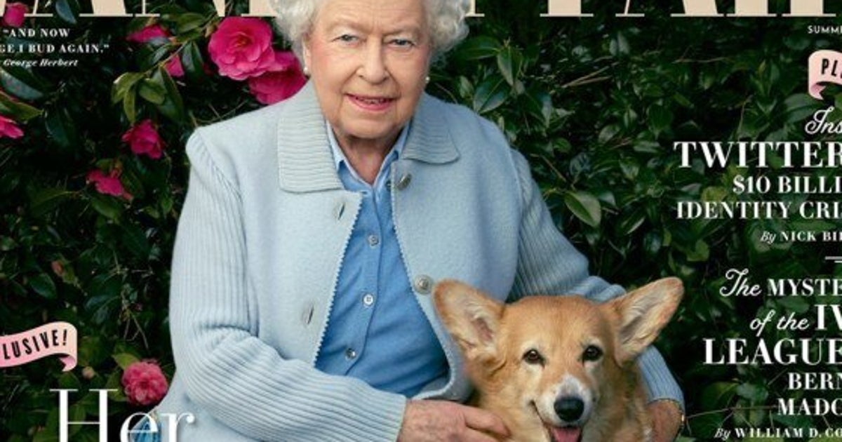 Queen Elizabeth II Appears On Cover Of Vanity Fair's Summer Issue