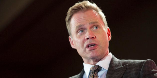 Todd Hirsch, chief economist at ATB Financial, speaks during a panel discussion at the Bloomberg Canada Economic Summit in Toronto, Ontario, Canada, on Thursday, May 21, 2015. The Bank of Canada may cut interest rates to zero in the next six to 18 months as a rising Canadian dollar threatens the recovery, according to a Fidelity Investments portfolio manager. Photographer: Kevin Van Paassen/Bloomberg via Getty Images