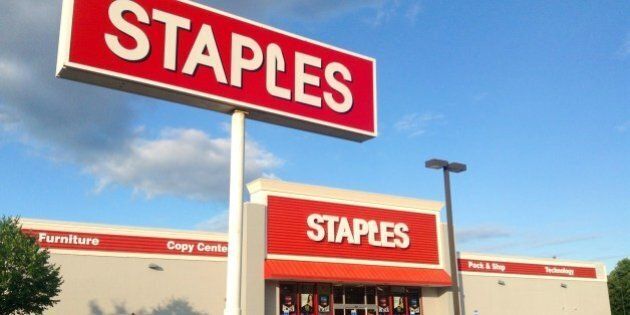 Staples, Office Supplies, Branford, CT. 8/2014 by Mike Mozart of TheToyChannel and JeepersMedia on YouTube