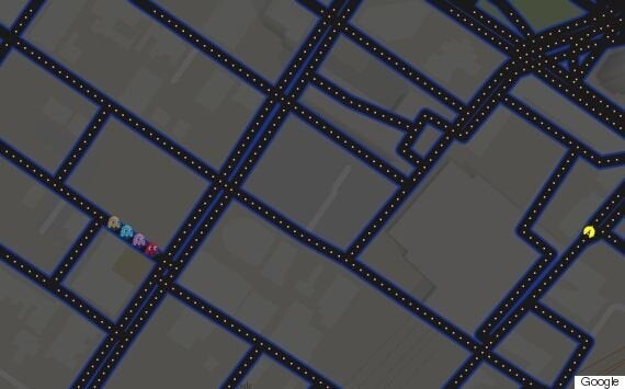 Here's how to play Pac-Man on Google Maps