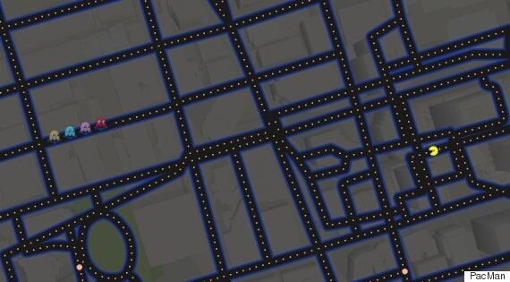 You Can Play 'Pac-Man' In Google Maps Right Now