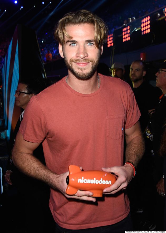 Liam Hemsworth Rocks Middle Parted 90s Hair Makes Us Swoon
