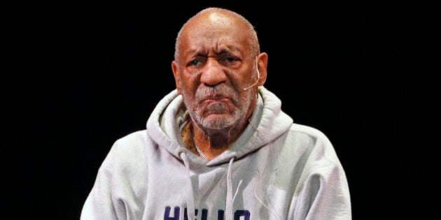 Comedian Bill Cosby performs at the Buell Theater in Denver, Saturday, Jan. 17, 2015. Cosby, 77, is facing sexual assault accusations from at least 15 women, with some of the claims dating back decades. He has denied the allegations through his attorney and has never been charged with a crime. (AP Photo/Brennan Linsley)