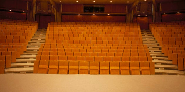 lecture auditorium of the technical university, Munich, Bavaria, Germany