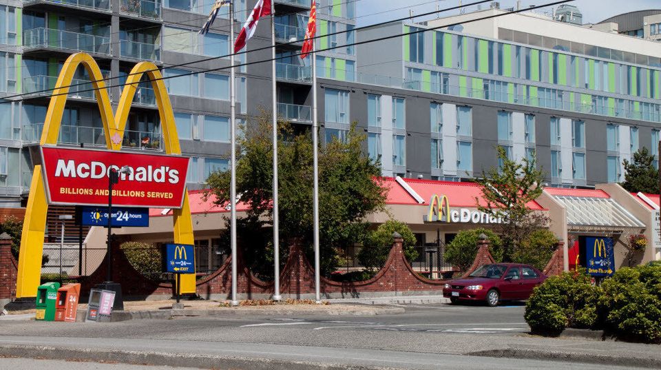 McDonalds on No. 3 Road, Richmond, B.C.