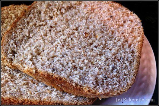 Toasted Almond Whole Wheat Bread