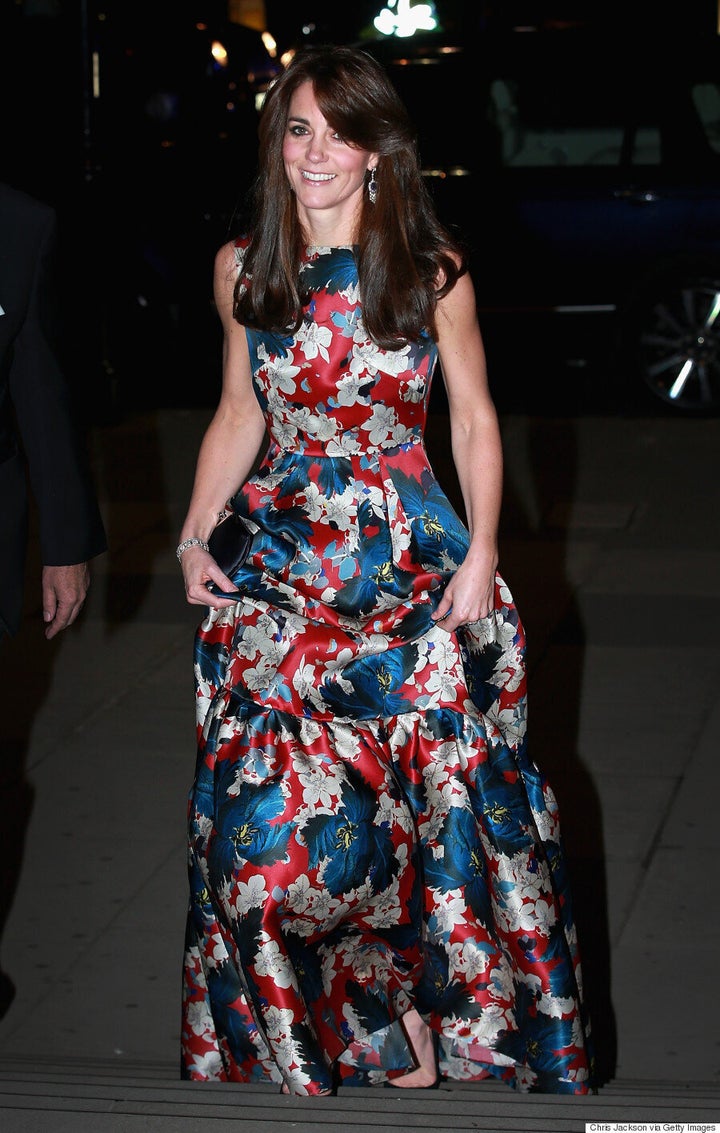 Kate middleton erdem outlet floral dress