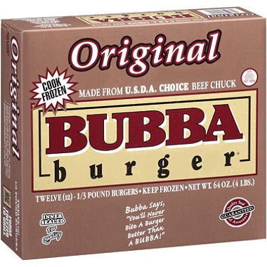 I Ranked ALL The Frozen Bubba Burgers! 