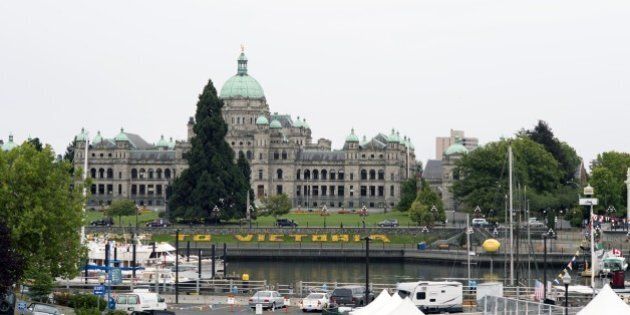 VICTORIA, BC - AUGUST 29: Inner Harbour with the Parliament building on August 29, 2014 in Victoria, British Columbia, Canada. (Photo by Santi Visalli/Getty images)
