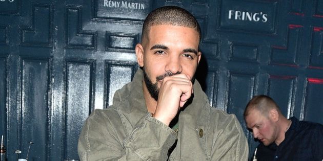 TORONTO, ON - SEPTEMBER 21: Drake attends the Grand Opening Of Fring's Restaurant Toronto on September 21, 2015 in Toronto, Canada. (Photo by George Pimentel/WireImage)