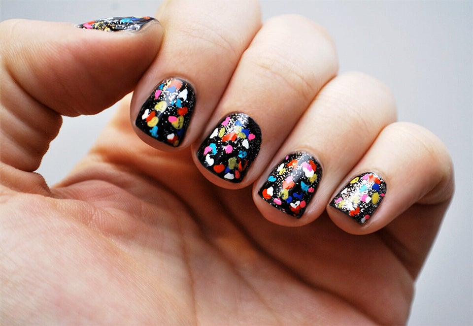 DIY Nail Art: Suno Fall 2012-Inspired Manicure