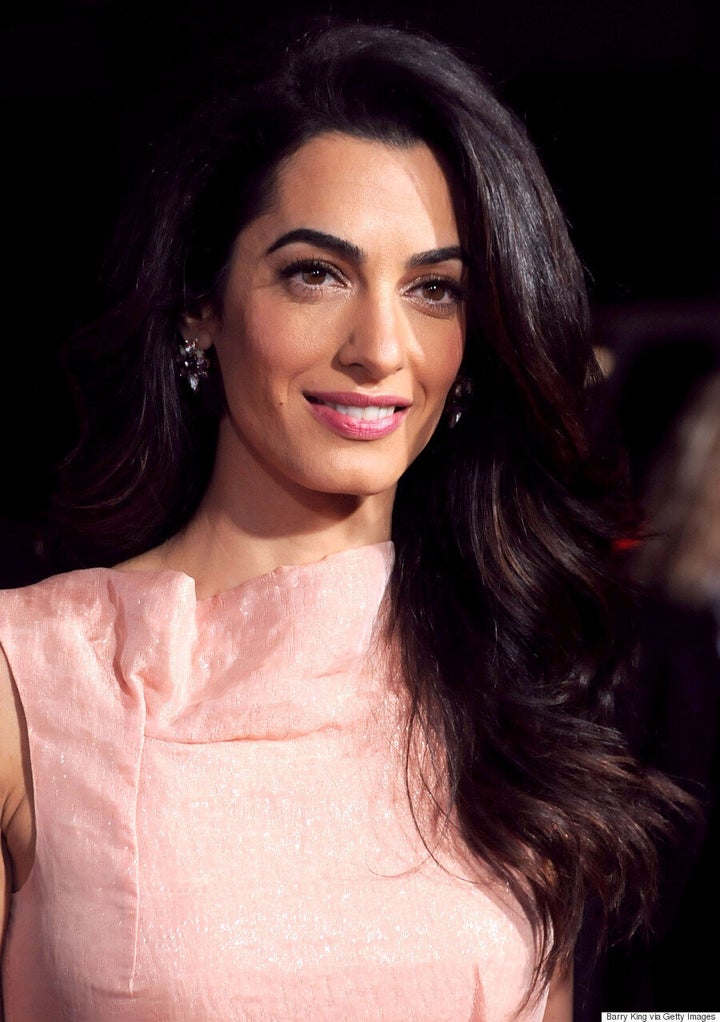 Amal Clooney In Roland Mouret At 'Our Brand Is Crisis' LA Premiere