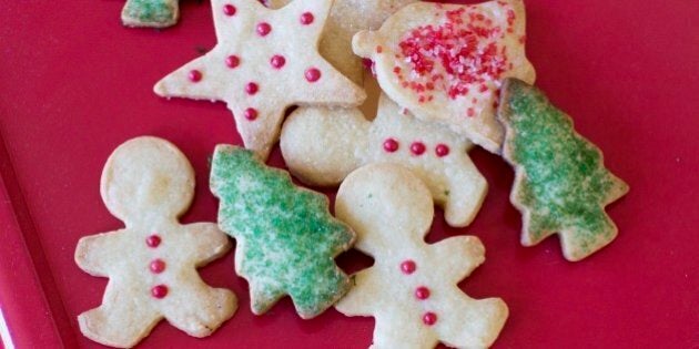 This Nov. 3, 2014 photo shows foolproof holiday butter cookies in Concord, N.H. When it comes to holiday cookies, everything depends on the recipe and a few simple techniques. (AP Photo/Matthew Mead)