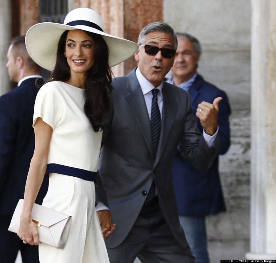 amal clooney wedding pantsuit