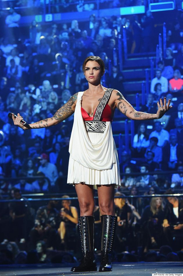 Ruby Rose Slays Every. Single. Outfit. At The 2015 MTV EMAs | HuffPost