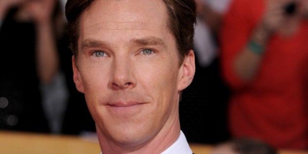 LOS ANGELES, CA - JANUARY 18: Actor Benedict Cumberbatch attends the 20th Annual Screen Actors Guild Awards at The Shrine Auditorium on January 18, 2014 in Los Angeles, California. (Photo by Steve Granitz/WireImage)