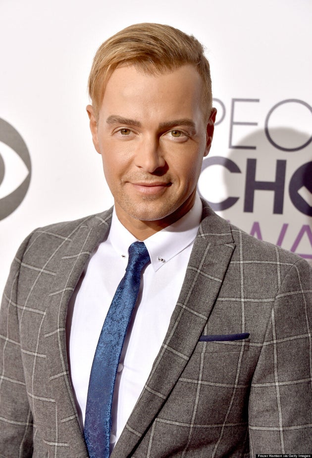 Joey Lawrence Sports A Blond Comb-Over At People's Choice 