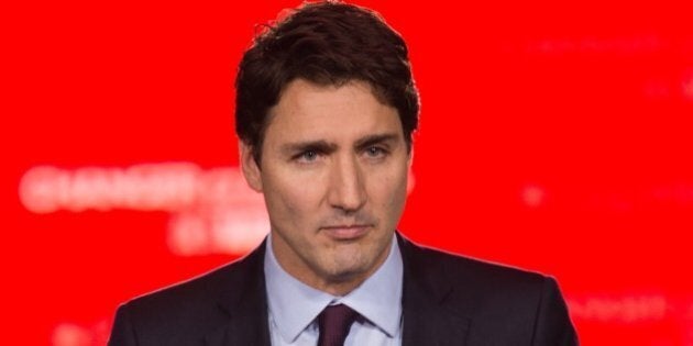 Canadian Liberal Party leader Justin Trudeau speaks in Montreal on October 20, 2015 after winning the general elections. AFP PHOTO/NICHOLAS KAMM (Photo credit should read NICHOLAS KAMM/AFP/Getty Images)