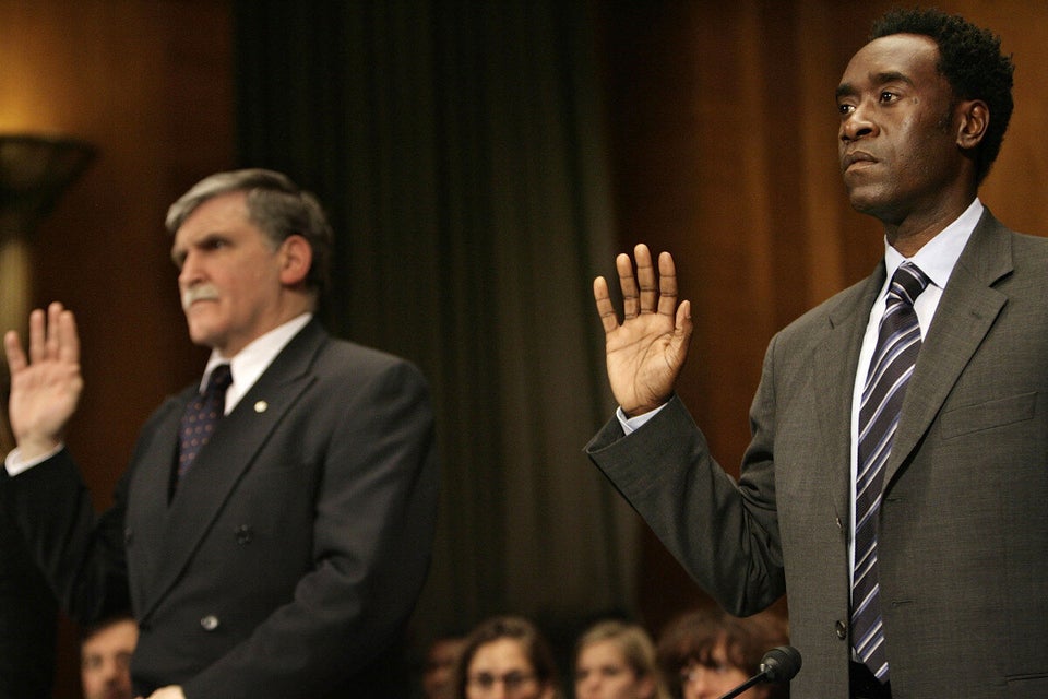 'Hotel Rwanda' star Don Cheadle and Romeo Dallaire