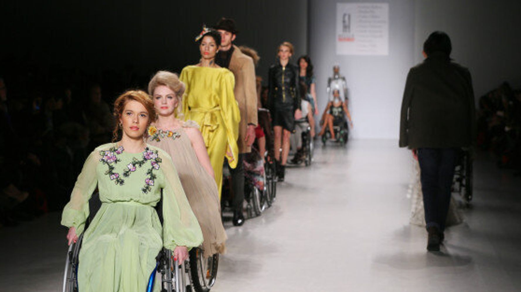 Disabled Models Hit The Runway At New York Fashion Week