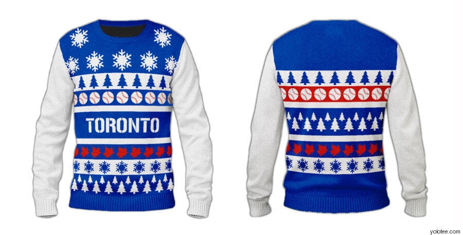 Blue Jays Ugly Christmas Sweaters Are Here! | HuffPost Style