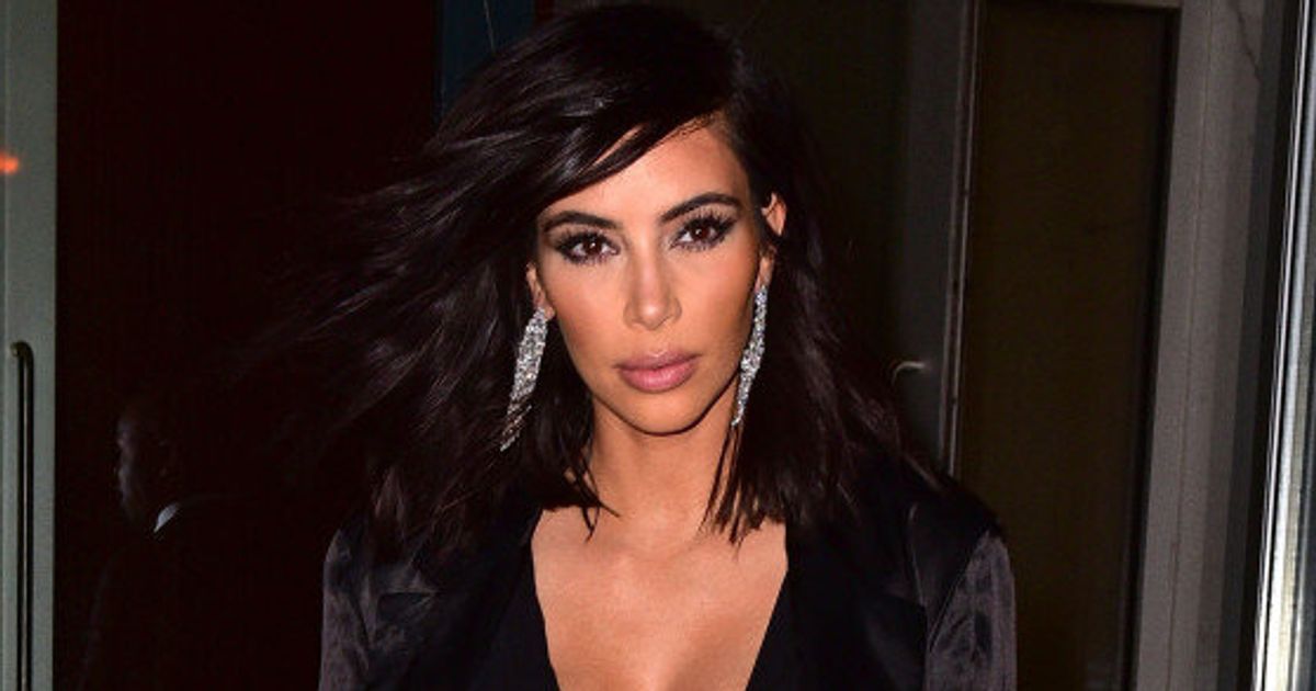 Kim Kardashian Tries Blue Eyes, Invents New Selfie Term | HuffPost Style