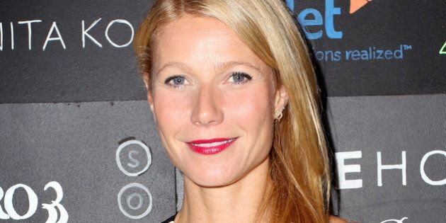 LOS ANGELES, CA - NOVEMBER 19: Actress Gwyneth Paltrow attends imagine1day Annual Gala Honoring Tracy Anderson at SLS Hotel at Beverly Hills on November 19, 2014 in Los Angeles, California. (Photo by Rachel Murray/Getty Images for imagine1Day)