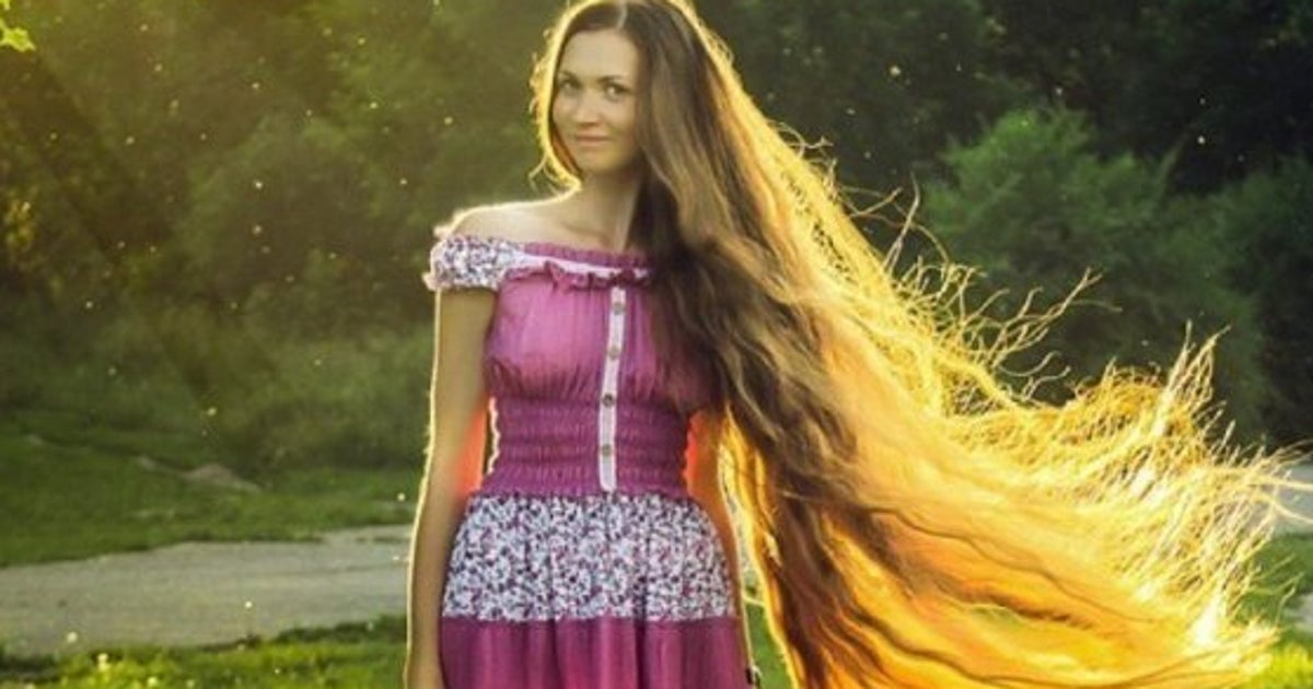 Russia S Dashik Gubanova Has Hair Like Rapunzel And She S Letting