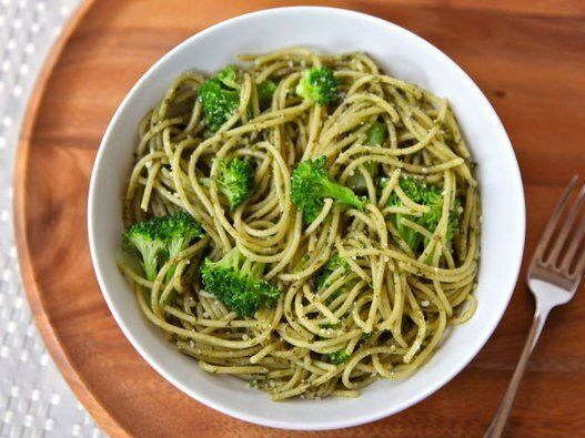 Monday: Broccoli Pesto Pasta