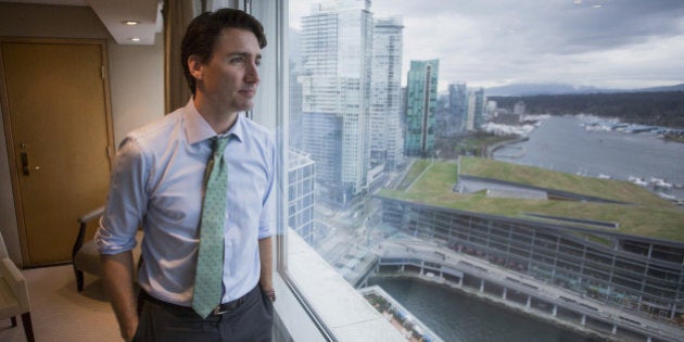 Justin Trudeau, Canada's prime minister, stands for a photograph after an interview in Vancouver, British Columbia, Canada, on Wednesday, March 2, 2016. Trudeau said money will be provided to Federation of Canadian Municipalities 'to help our cities and towns in responding to pressing climate change challenges.' Photographer: Ben Nelms/Bloomberg via Getty Images