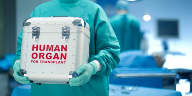surgeon with his fresh delivery