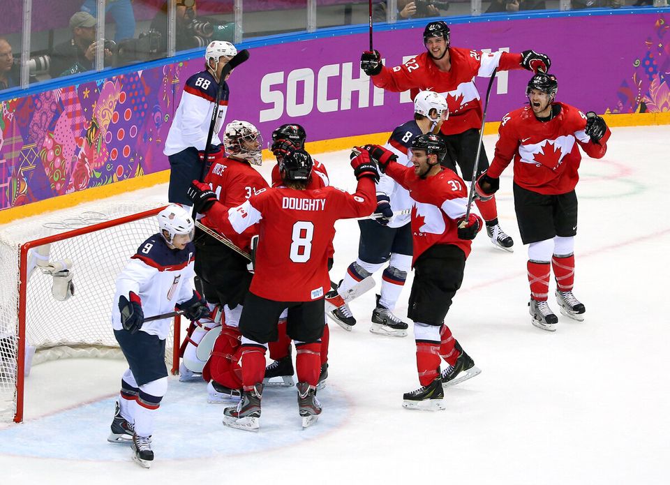Ice Hockey - Winter Olympics Day 14 - United States v Canada