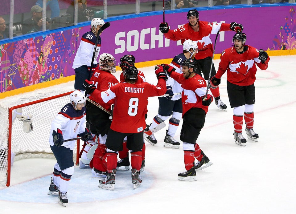 Ice Hockey - Winter Olympics Day 14 - United States v Canada