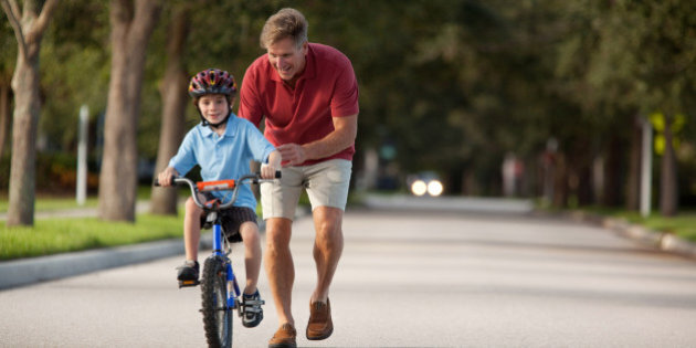 easiest way to teach a child to ride a bike