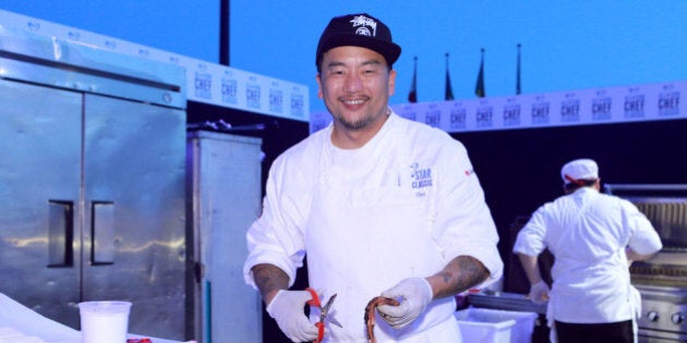 LOS ANGELES, CA - MARCH 22: Chef Roy Choi at the All-Star Chef Classic - Grill And Chill Presented By...
