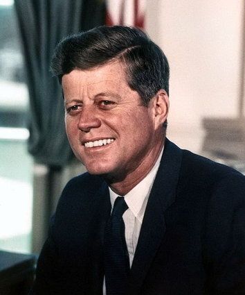 10. John Fitzgerald Kennedy