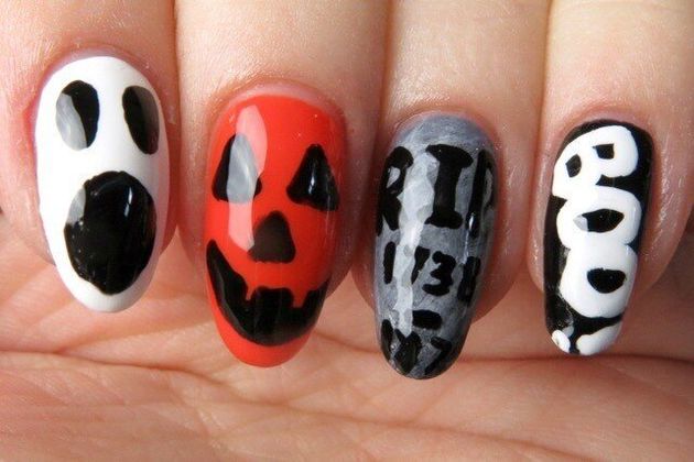 Manimonday Halloween Nail Art That S Fun And Easy To Create Huffpost Canada